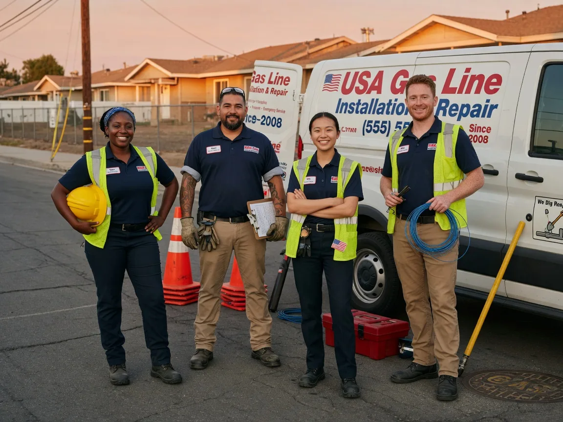 Gas Line Installation company in Hendrix, OK